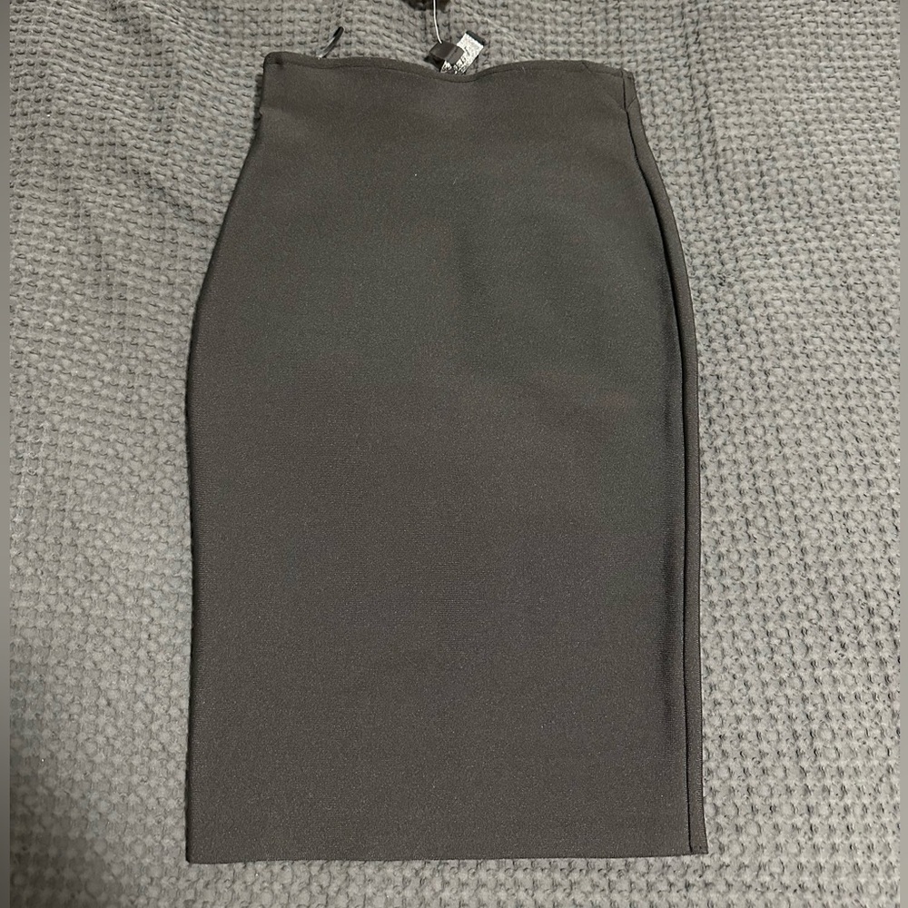 Hera Collection Black Midi Pencil Skirt​